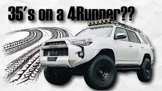 What it takes to fit 35's on a Fifth Gen 4Runner!