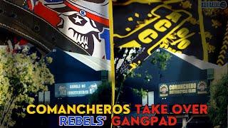 Comanchero MC take over Rebels' Gangpad