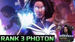 7 STAR RANK 3 PHOTON HAS ARRIVED: The Dual Threat Queen of the Science Class! | Mcoc