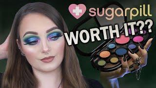 uhh... SUGARPILL CAPSULE COLLECTION C3 BLACK EDITION PALETTE REVIEW AND TUTORIAL