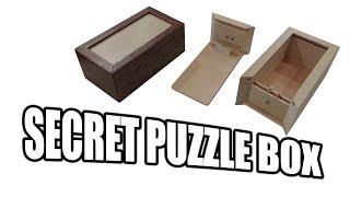 How to Build a Secret Compartment Box / Puzzle Box