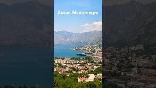 Kotor, Montenegro – where medieval charm meets stunning bay views! Who’s been here?  #montenegro