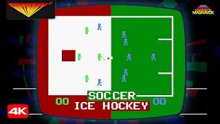 Magnavox Odyssey 2 - Philips Videopac: Hockey! / Soccer! (1979) (Videopac 36) Longplay