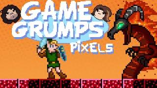 Game Grumps Animated Pixels - The Dragon - Zelda 2