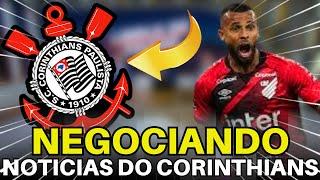 CORINTHIANS AVANÇA PARA CONTRATAR ALEX SANTANA DO ATLHETICO-PR.