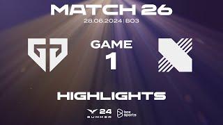 Highlights GEN vs DRX | Game 1 | Tuần 3 Ngày 3 | LCK Mùa Hè 2024