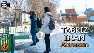 Tabriz Walking Tour Abresan intersection Street Iran walk 4k