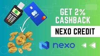 Get 2% Cashback with Nexo Card | Maximize Your Rewards #bitcoin