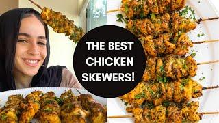 The Best CHICKEN SKEWER Recipe! 30 Minute Dinner