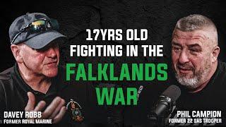 YOUNGEST ROYAL MARINE FIGHTING IN THE FALKLANDS WAR | THE DEBRIEF | Former Royal Marine Davey Robb