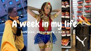 RUN A PUMA 5K + HALLOWEEN SHOOTS ‍️️ | WEEK 2 VLOG