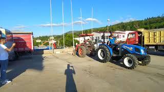 Kubota mk5000 vs New holland t540s çekişmesi#kubota #newholland