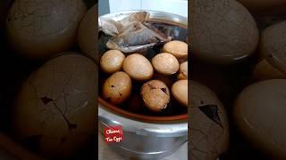Chinese tea Eggs #egg #satisfying #trending #asmr #shorts