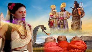 सती अनुसुईया ने त्रिदेवों को नन्हा सा बालक क्यों  बनाया | Har Har Mahadev Serial | Latest Episode