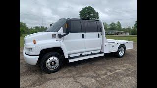 2005 Chevrolet C5500 4 Door Crew Cab Diesel Dually Truck (194,365 Miles)