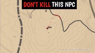 Players always kill this NPC with no memory and miss the next encounters - RDR2