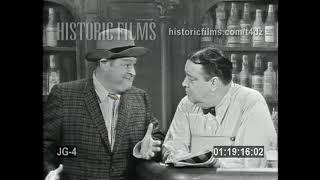 JOE THE BARTENDER & CRAZY GUGGENHEIM with Son! Jackie Gleason & Frank Fontaine 1962 classic skit!