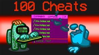 I Used My Cheats To Win In Among Us! (100 cheats mod)