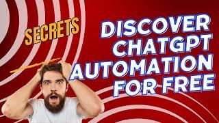 How to Automate ChatGPT for Free | How to ChatGPT | ChatGPT Tutorial | Octoparse Tutorial