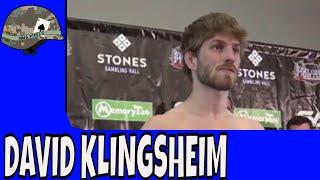 David Klingsheim Interview with MMA Pixels