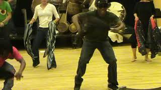 Sukuma dance in Sweden - Manongu examen in 2008