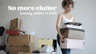 How to be clutter free in 2024. Declutter your home in 6 steps in 60 days.