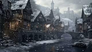 Celtic Fantasy Music - Village of Winter, Snowy Village, Medieval Ambience, Magical, Relaxation