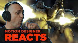 Astartes | Motion Designer Reacts! | Warhammer 40k
