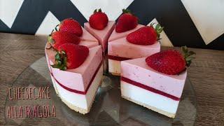 CHEESECAKE ALLE FRAGOLE,Strawberry Cheesecake recipe