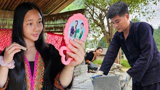 17 year old girl changes herself to flirt with village boys, living alone | Hoàng Thị Mai