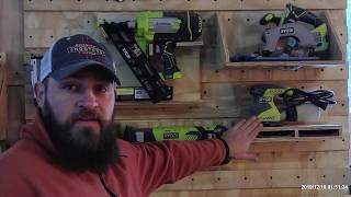 Ryobi French cleat wall part 2