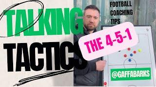 The 4-5-1 Explained #soccer #football #tactics #coaching