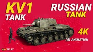 KV 1 Tank Soviet Union Technology and History