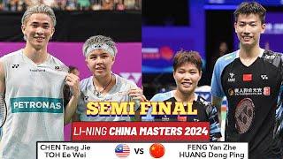 [SF]Chen Tang Jie-Toh Ee Wei VS Feng Yan Zhe-Huang Dong Ping!! |China Masters 2024|