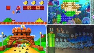 Evolution of Super Mario Bros. References in Nintendo Games (1988 - 2019)