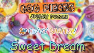 Solving Sweet Dream 600 Crazy Shapes| Trefl Puzzle | Time Lapse