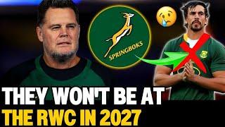 RASSIE ERASMUS REVEALS SHOCKING DECISIONS FOR THE 2027 RWC | SPRINGBOKS NEWS