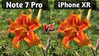 Redmi Note 7 Pro VS iPhone XR Camera Test Comparison