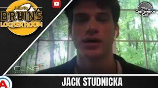 Jack Studnicka on life with PBruins (Courtesy: Boston Bruins)