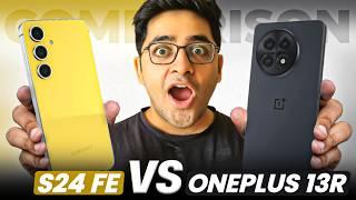 Samsung Galaxy S24FE vs OnePlus 13R - Best Phone Under 40000