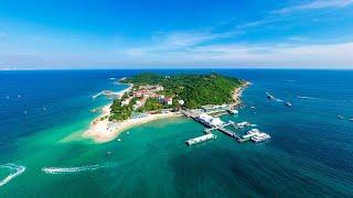 Live: Underwater views of the Marine Ranch in Sanya Wuzhizhou Island Tourist Area