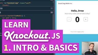 Learn Knockout.js - Part 1: Intro and Basics