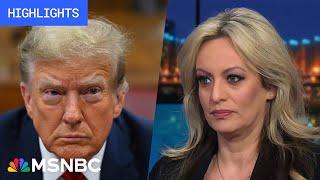 Stormy Daniels on Trump, hush money trial | Highlights