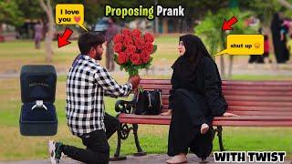 Proposing Prank  With  Twist | Prank In Pakistan | TheCrazyLegend