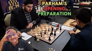 Parham's classy opening preparation in the Ragozin | Maghsoodloo vs Sjugirov | Commentary by Sagar