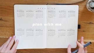 Minimalist Bullet Journal for 2020 | plan with me