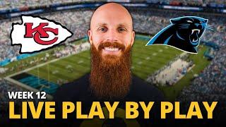 Chiefs vs Panthers LIVE play by play reaction! | Week 12