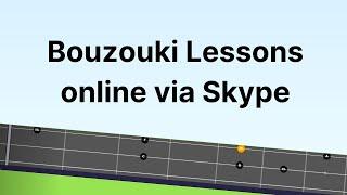 bouzouki lessons online via Skype