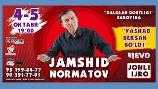 Jamshidbek Normatov - Yashab bersak bo'ldi nomli konsert dasturi 2023