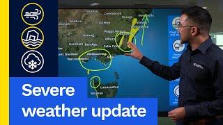 Severe Weather Update 15 July 2024: Cold snap with damaging wind, flooding & snow for south-east Aus
